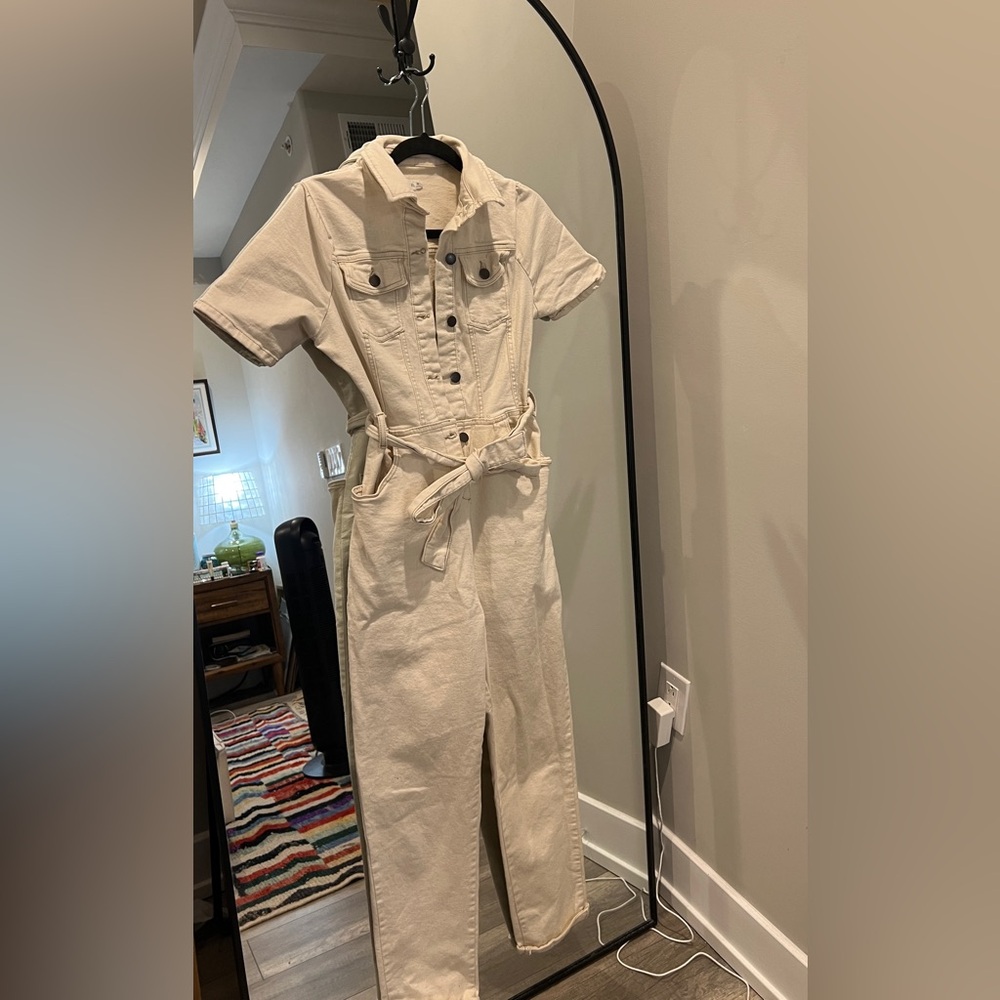 Avec Les Filles Denim Jumpsuit - Picture 4 of 6